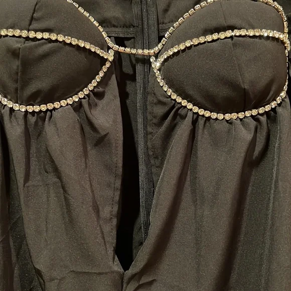 Lingerie with diamond straps - Picture 3 of 4